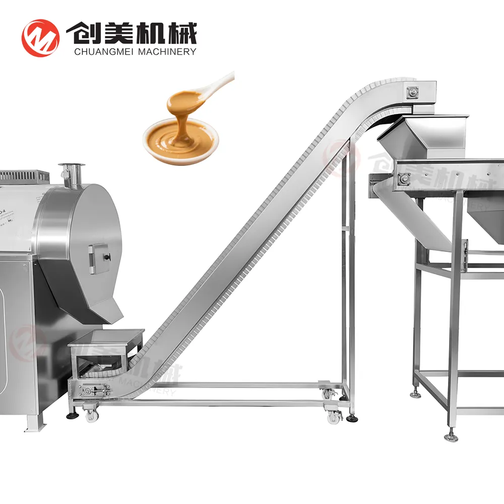 Automatic Nut Jam Production Equipment Pistachio Paste Producing Machine - Grinding Machine - foodmachtech